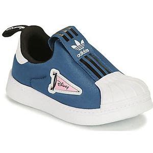 adidas superstar blauw kind